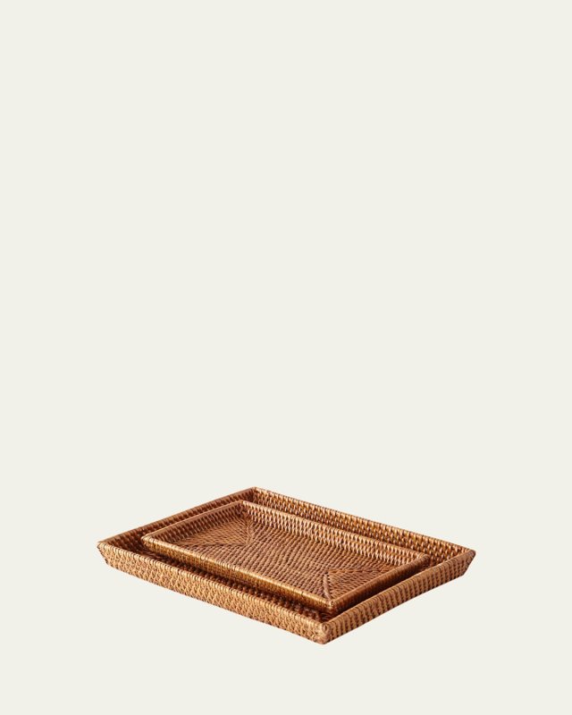Dalton Rattan Nested Trays